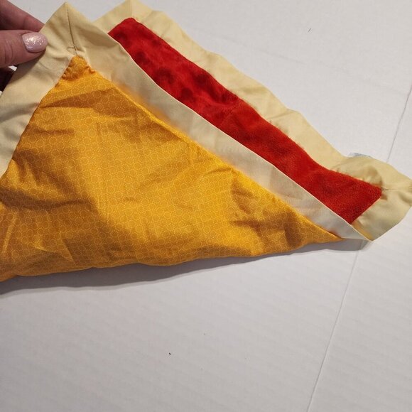 Disney Baby Mickey Mouse plush lovey security blanket crinkle ears red - Picture 2 of 5